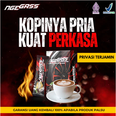 

Kopi Ngegass ORIGINAL | Kopi Ginseng Rasa Krimer | 1 Box isi 5 Sachet | Sudah Halal & BPOM AMAN