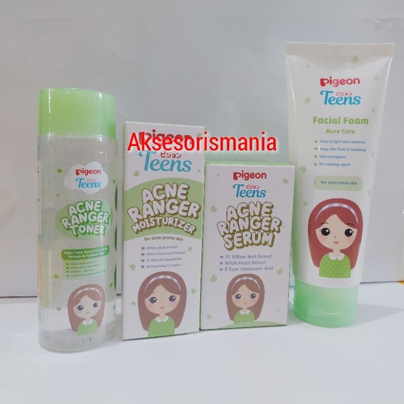 Paket Pigeon Teens Acne Pigeon Teens Facial Foam