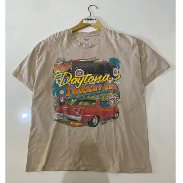 T shirt Art Daytona Hanes Tag