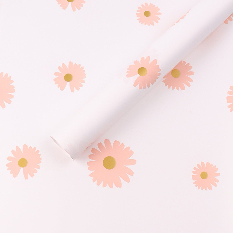 

FLOWER WRAPPING PAPER FLORAL PATTERN CELLOPHANE KERTAS BUKET MOTIF BUNGA SUNFLOWER