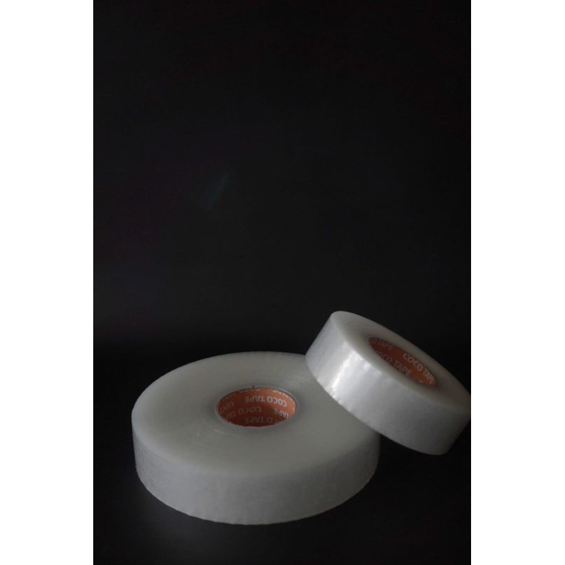 

Lakban Bening JUMBO COCO Tape ukuran 45mm x 1000 x 45 mic - lakban packing
