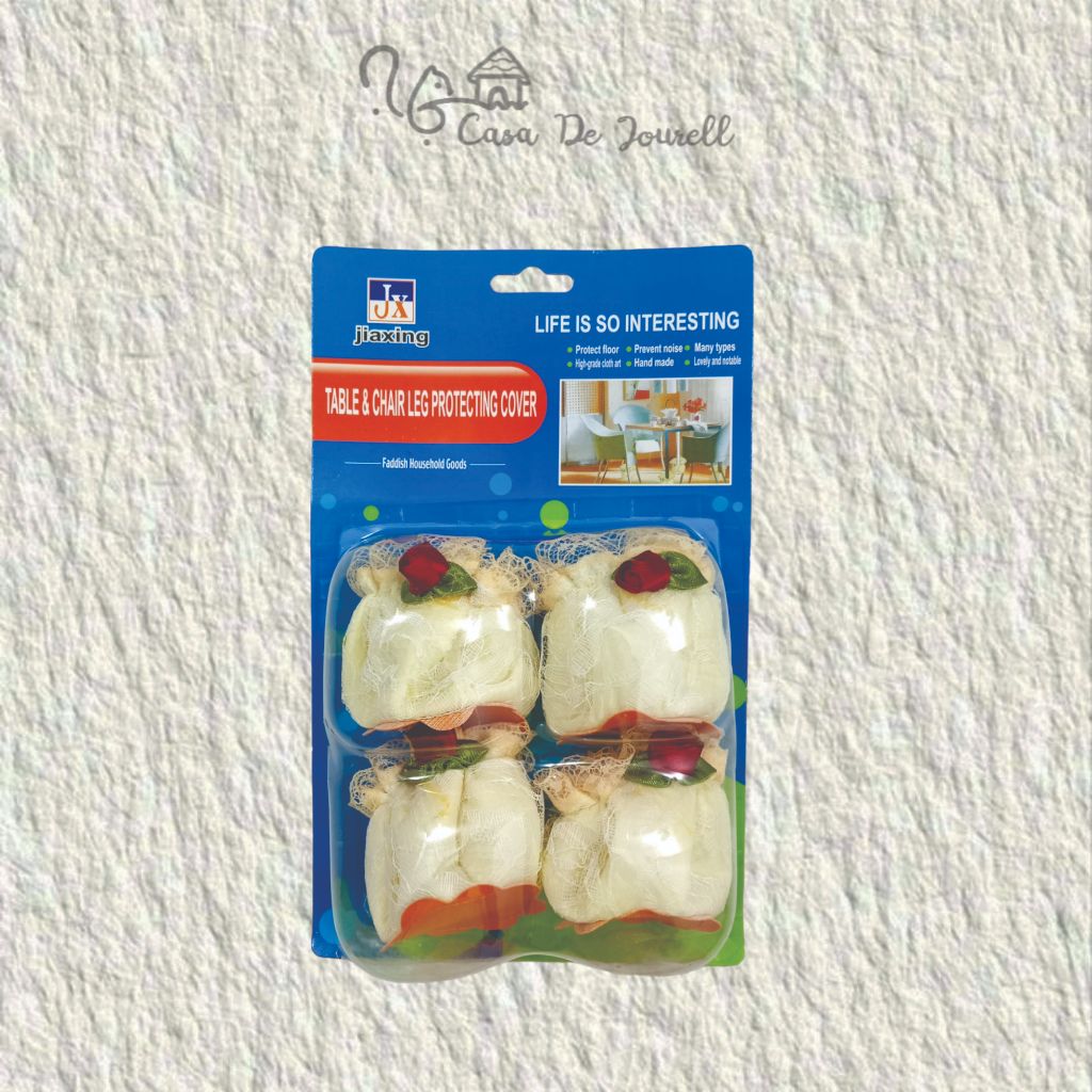 [CKM8038] COVER KAKI MEJA 4PC 8038/Pelindung Kaki Meja/Penutup Kaki Meja