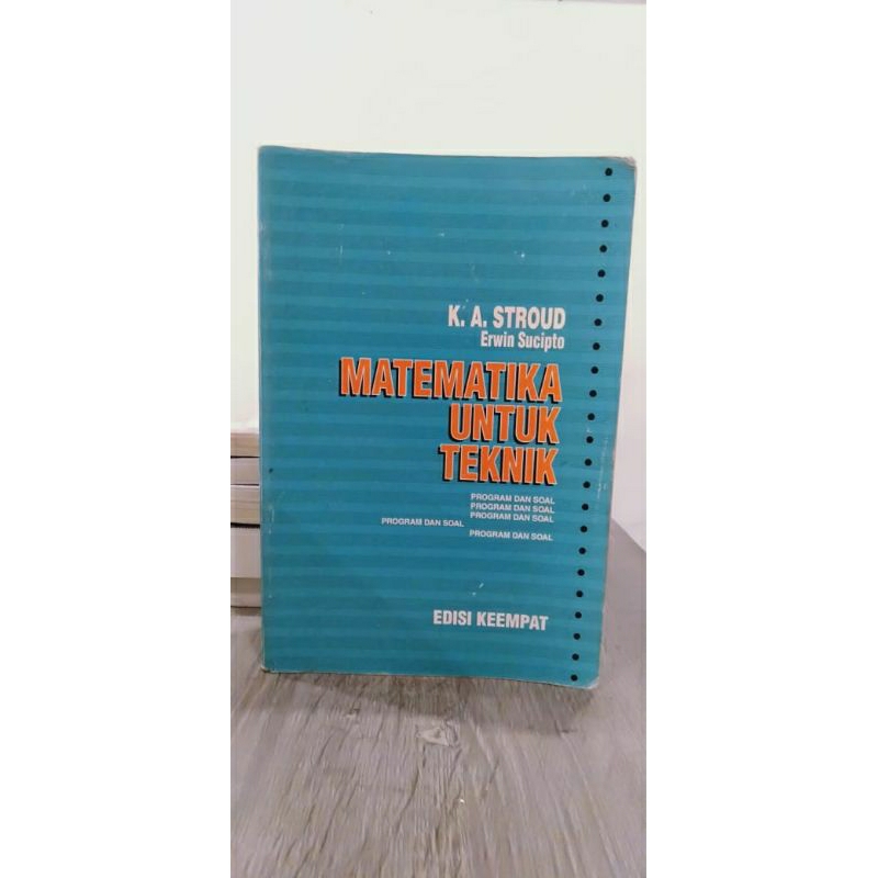 matematika untuk teknik K.A STROUD EDISI 4 ORIGINAL