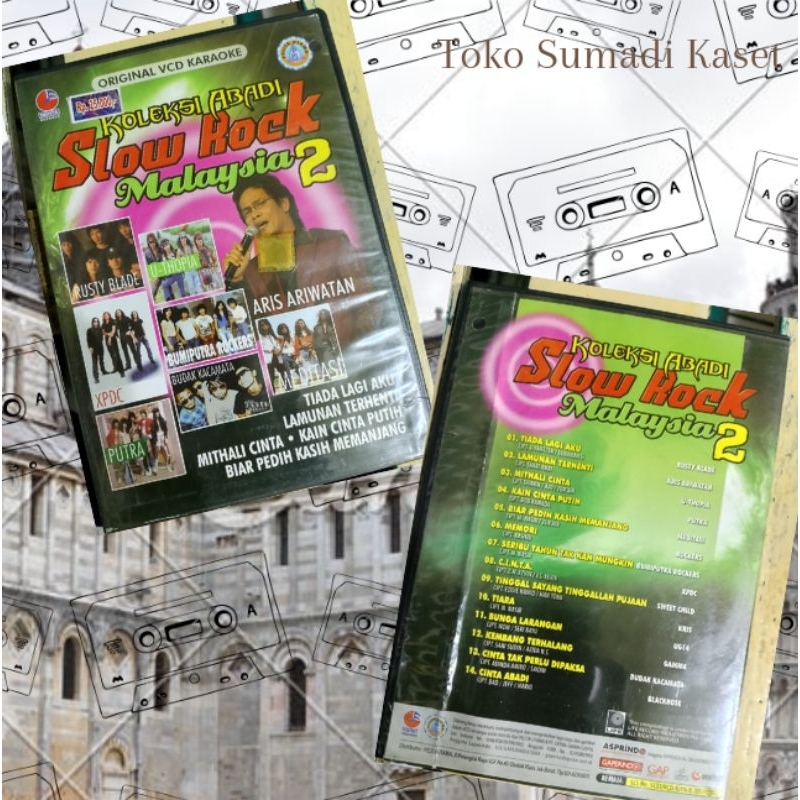 VCD koleksi abadi slow rock Malaysia vol 2