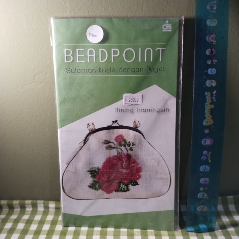Buku BEADPOINT Sulaman Kristik dengan Payet