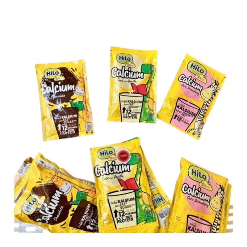 

Hilo School Susu Bubuk High Calcium - 5 Sachet