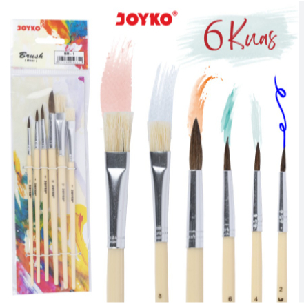 

(Set) JOYKO - Kuas Set Lukis BR-1