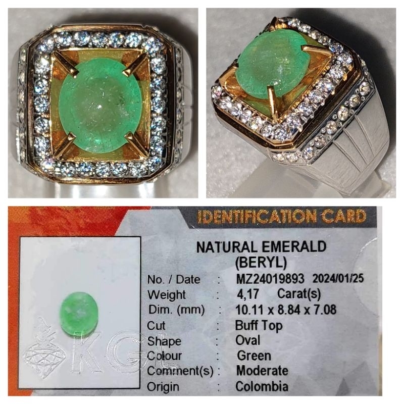 Zambrud Colombia / Emerald beryl