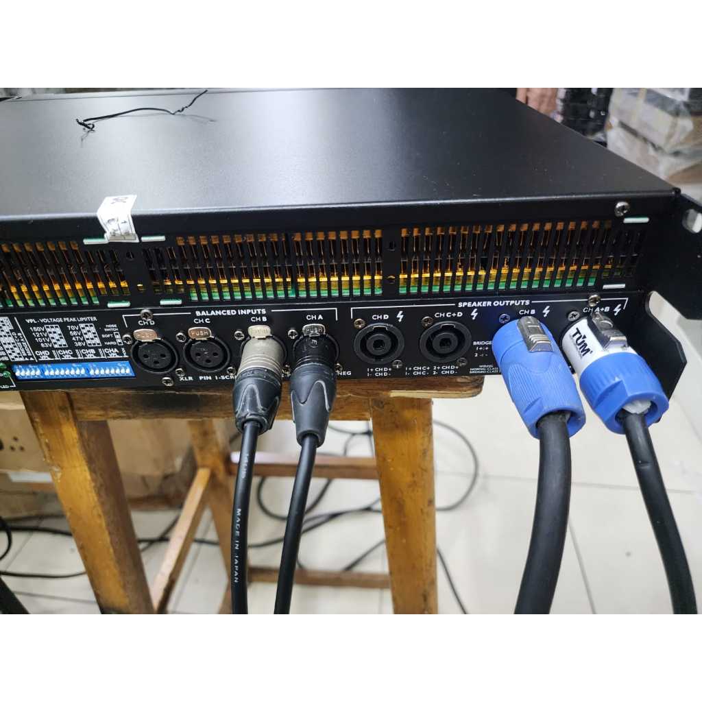Ex Pasline – Power Amplifier Labgruppen FP10000 Q / FP10000Q / FP 10000Q (1 SAKLAR)