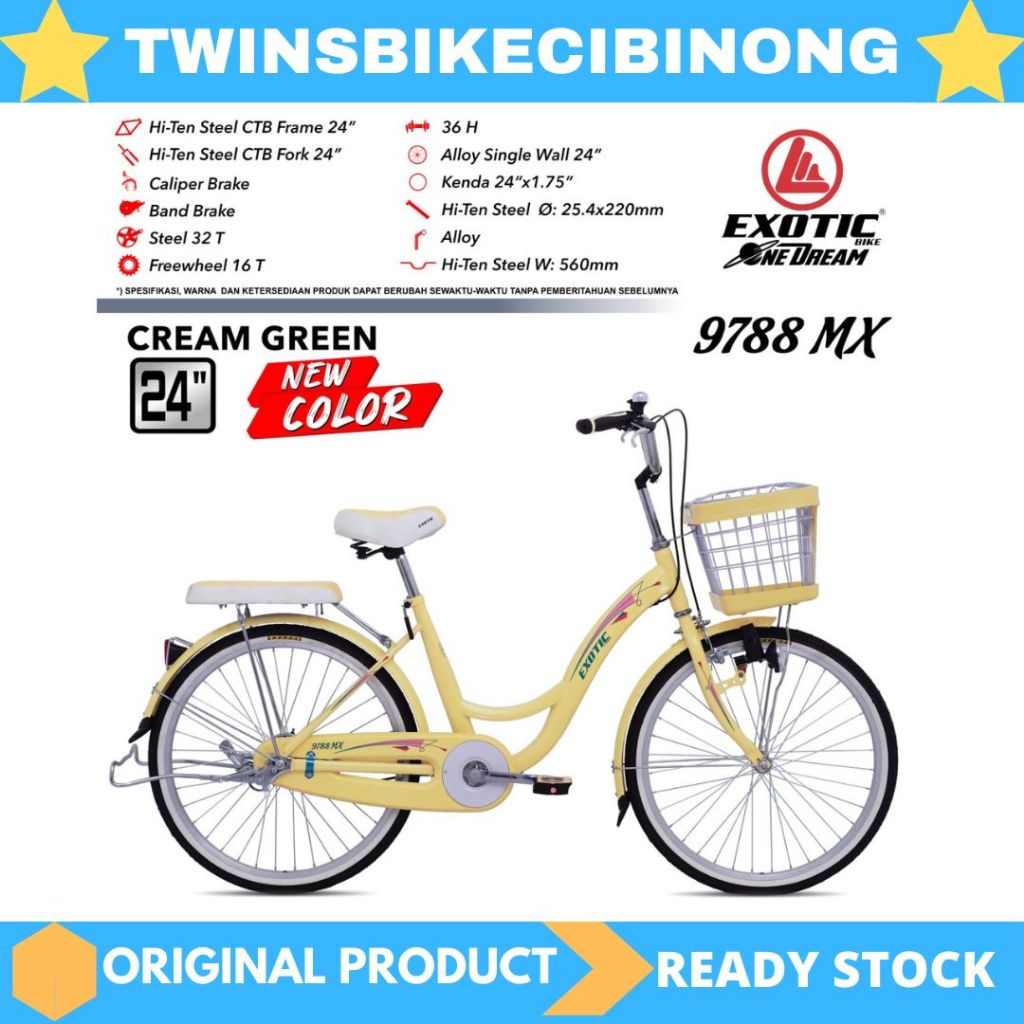 Sepeda 24 26 Inci Mini Exotic 9788 MX