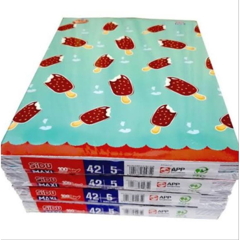 

buku sidu 42 lembar,20 pack