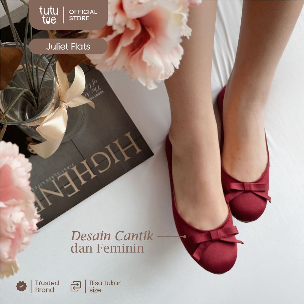 Tutu Toe - Juliet Flat Shoes