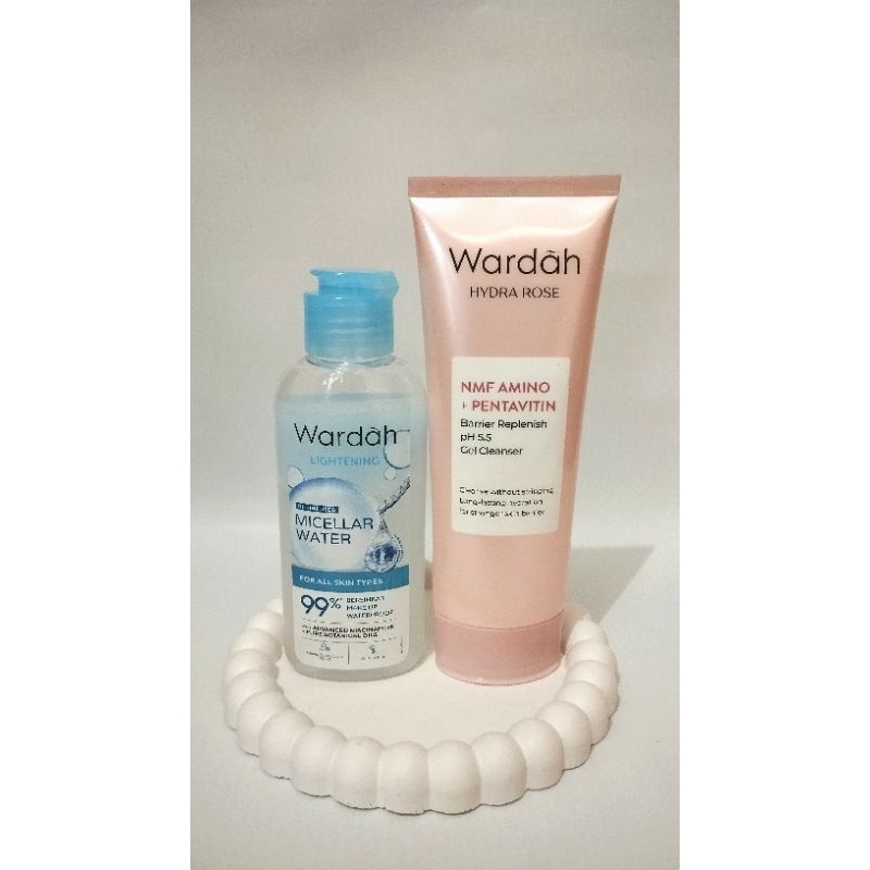 Wardah Hydra Rose NMF Amino Pentavitin Gel Cleanser/Facial Foam