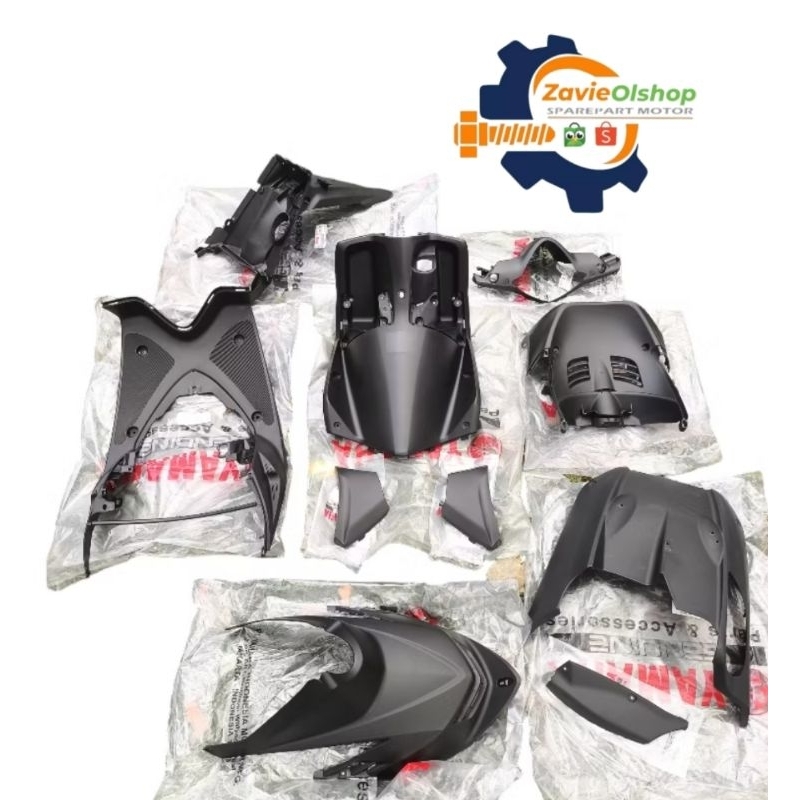 FULL BODY KASAR YAMAHA MIO SOUL KARBU HITAM ORIGINAL