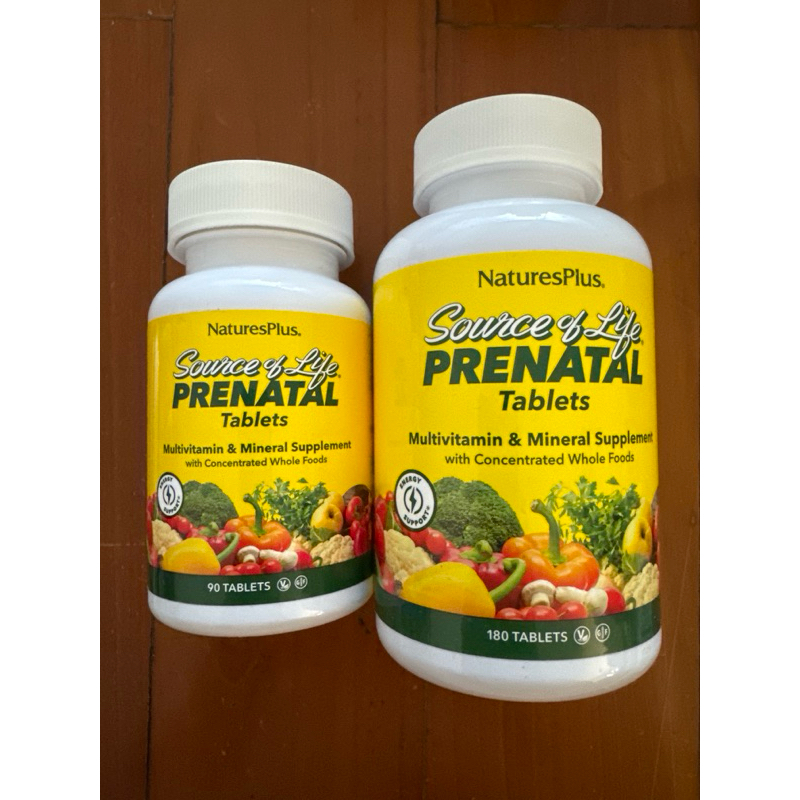 Natures Plus Source of Life Prenatal 90 180 Tablets
