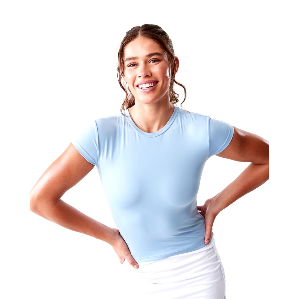 [Minnetica] Anko Woman Basic Fitted Top Short Sleeve / Atasan Slimfit Anko