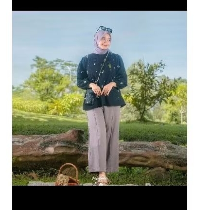 preloved kian kulot cream shopaholic store bjm