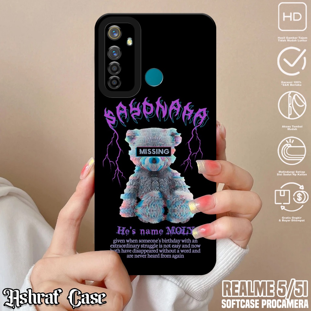 Case Realme 5 / Realme 5i - Casing Realme 5i / Realme 5 Motif BNKA - Softcase Hp Realme 5i - Kondom 