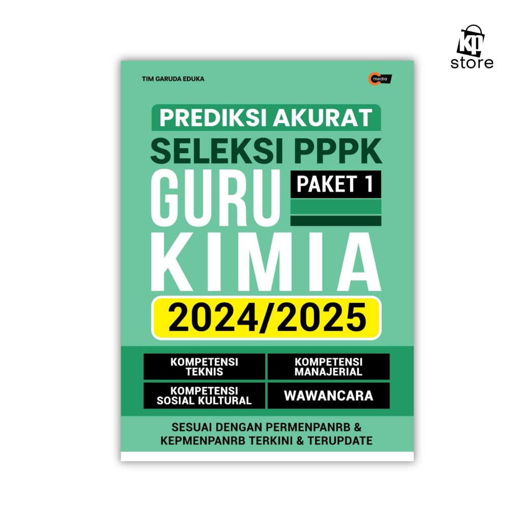 Kawan Pustaka - Soal Prediksi Akurat Seleksi PPPK Guru Kimia 2024-2025