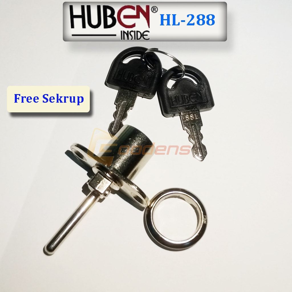 Huben HL 288 Kunci Central Depan Kunci Laci