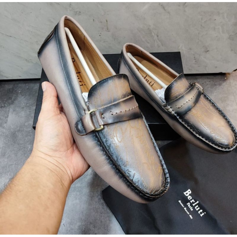 SEPATU LOAFERS PRIA,KULIT,BRANDED IMPORT BRT 2254