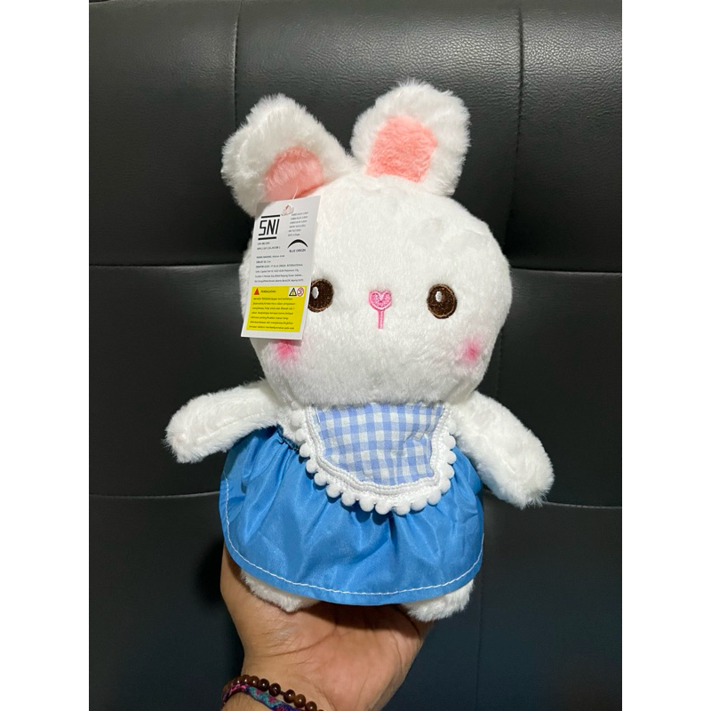 Boneka Kelinci Baju Biru Boneka Lucu Imut boneka OH Some
