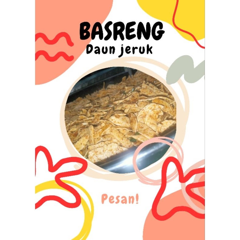 

BASRENG PEDAS DAUN JERUK/KERIPIK BASRENG DAUN JERUK/BASRENG TIPIS DAUN JERUK