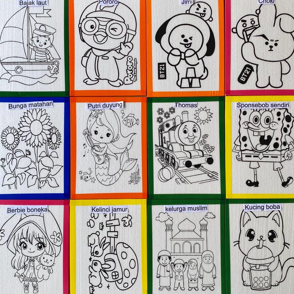 

Kirim Sekarang Paket 5 styrofoam lukis list lakbangabus lukis ukuran 3x 4