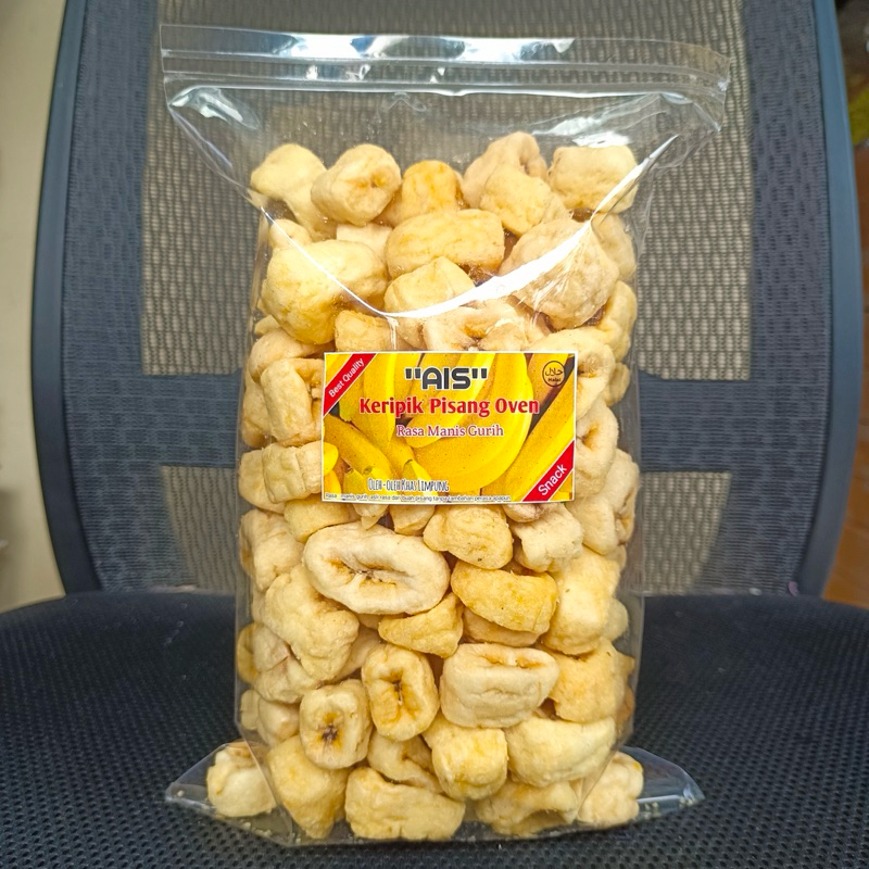 

Keripik Buah Pisang Oven Kwalitas Super 500gram