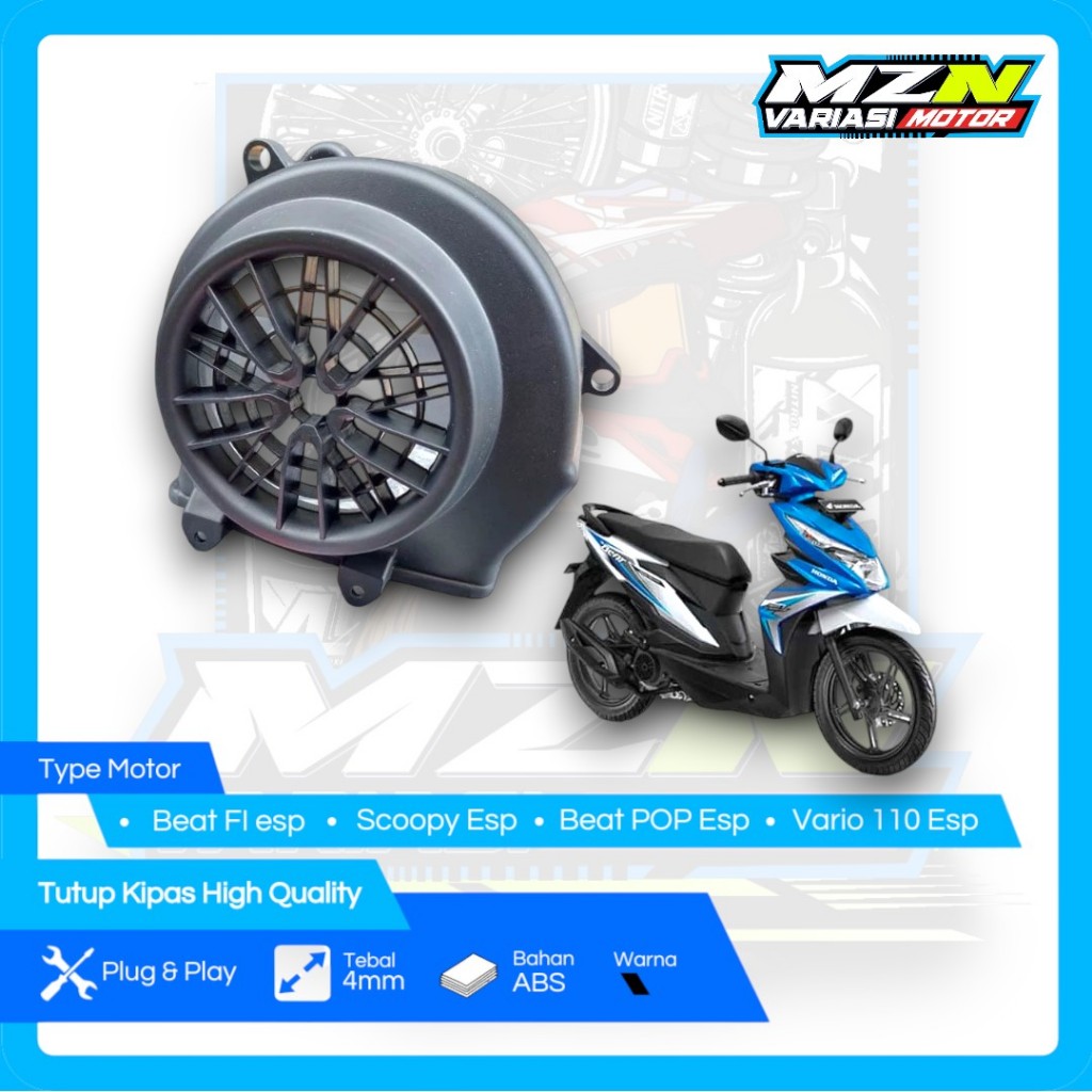 Tutup Kipas Beat ESP Cover Kipas Beat ESP Vario 110 FI Scoopy 2015 - 2019