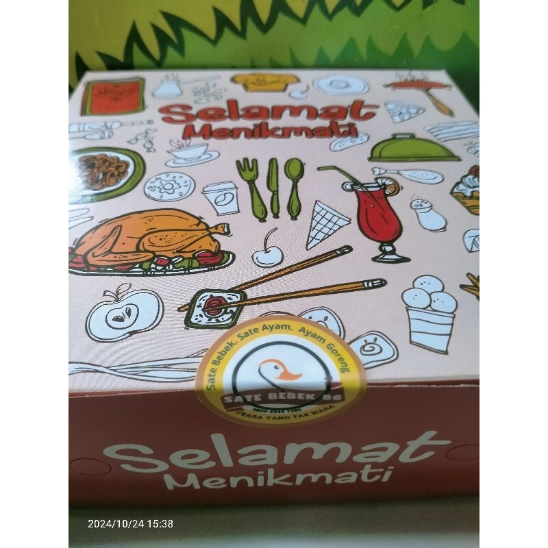 

Nasi Box Ayam Bakar Sambal Garang