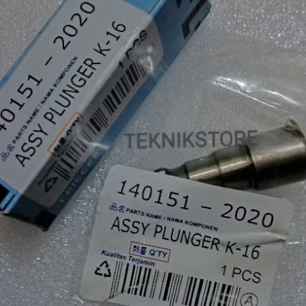 ASSY PLUNGER K-16 / POMPA SOLAR KUBOTA  KND180 / PLUNGER BOSCH PUMP ZEXEL