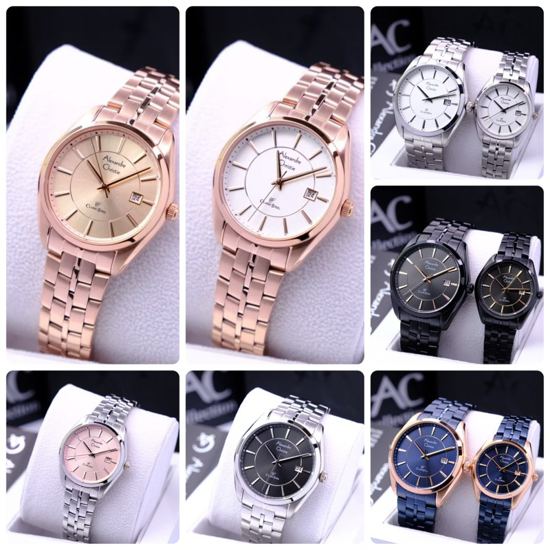 Jam Tangan Couple Alexandre Christie Ac8578 ac 8578