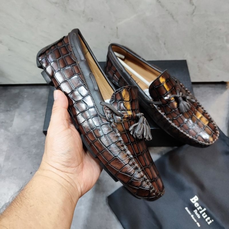 SEPATU LOAFER PRIA BERLUTI SEPATU FORMAL 2325