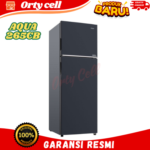 Kulkas Aqua 2 Pintu 265CB Kulkas 2 Pintu Aqua Kulkas Dua Pintu FREE ONGKIR BANDAR LAMPUNG