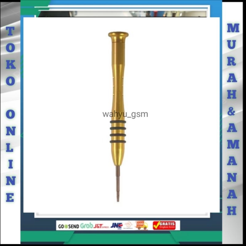 OBENG IPHONE Y SILVER 1.5 1,5 IPHONE 7 8 PLUS SEGITIGA BINTANG 3