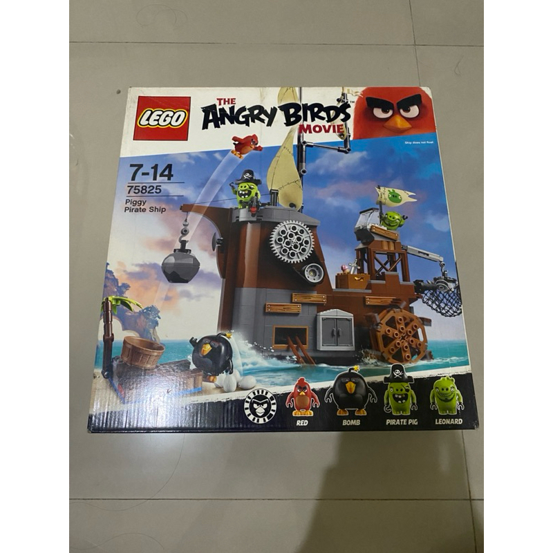 [PRELOVED] Lego 75825 Angry Birds Piggy Pirate Ship
