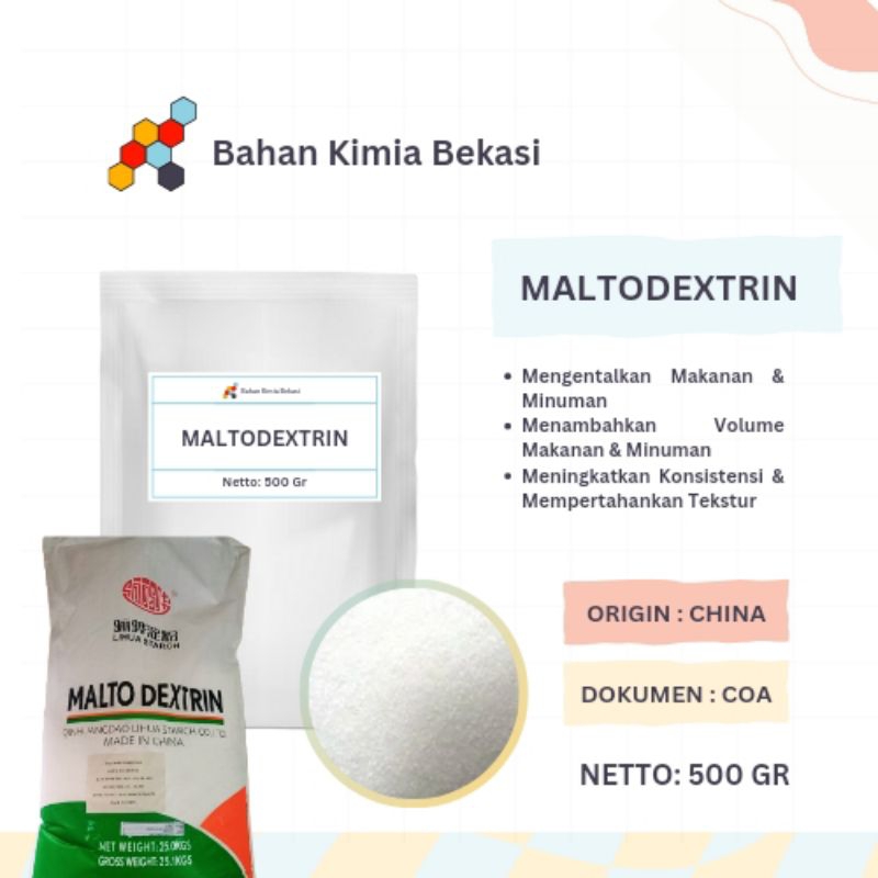 

MALTODEXTRIN/PENGENTAL/FILLER MAKANAN/FILLER MINUMAN/FOOD GRADE