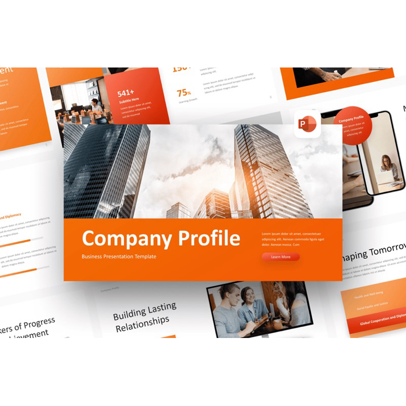 Template presentasi | Company Profile | PPT siap edit