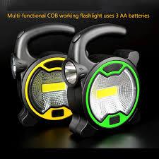 Senter PIPIH Senter LED COB Lentera Camping - Lampu Lentera Senter Camping LED COB