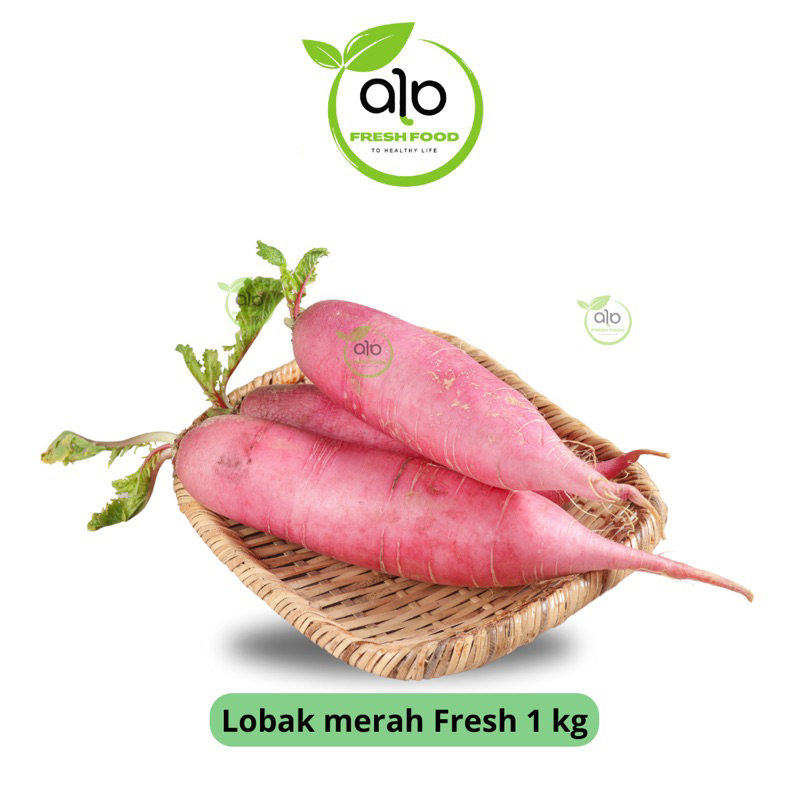 

Red Radish / Lobak Merah 1kg - ALO Fresh Food