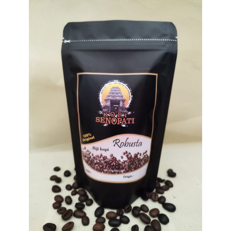 

Biji Kopi Robusta Temanggung Asli Murni ( Roasted Bean ) Biji Kopi Sangrai 200 gram