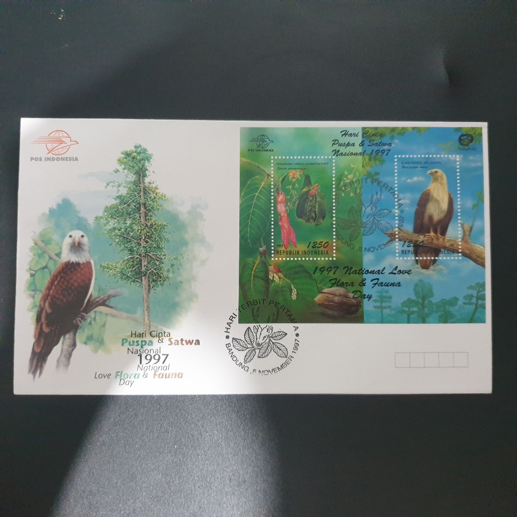 

Perangko SHP Hari Cinta Puspa & Satwa Nasional 1997