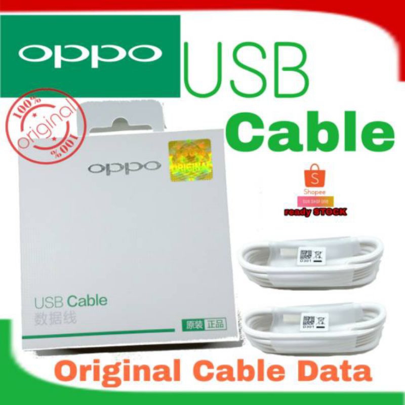 Kabel Charger Oppo Type-C Original Fast Charging Kabel Casan Oppo Original Cas kabel Data Pengisian 