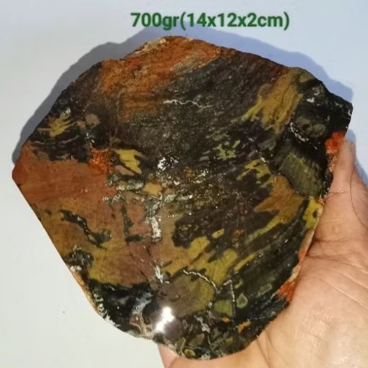 batu pancawarna Garut tembaga (549)