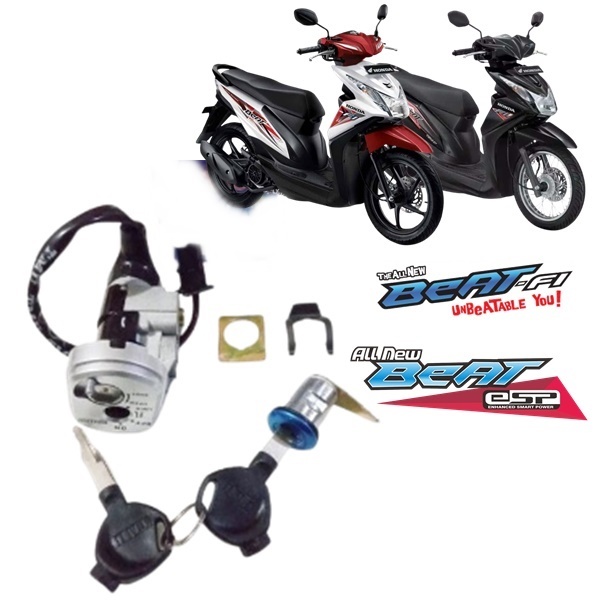 Kunci Kontak + Jok Honda BEAT Fi 2013 2014 2015