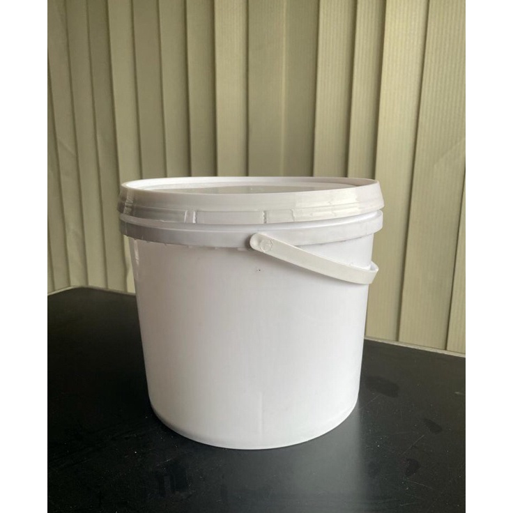 TERBAIK Ember plastik 5 liter Pail 5 liter 55 KG WHITE BLUEISH