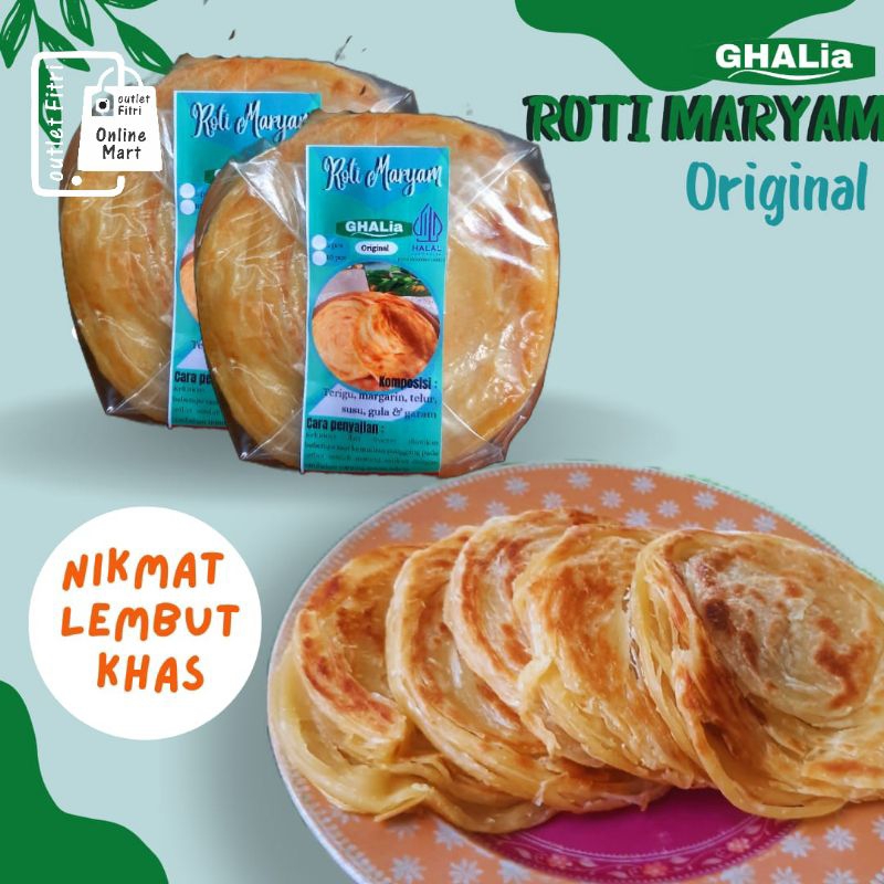 

GHALIA Roti Maryam Premium | Original - Coklat