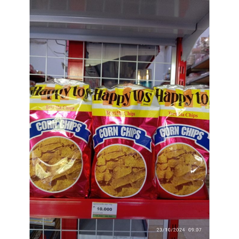 

happy tos corn chip 140gram