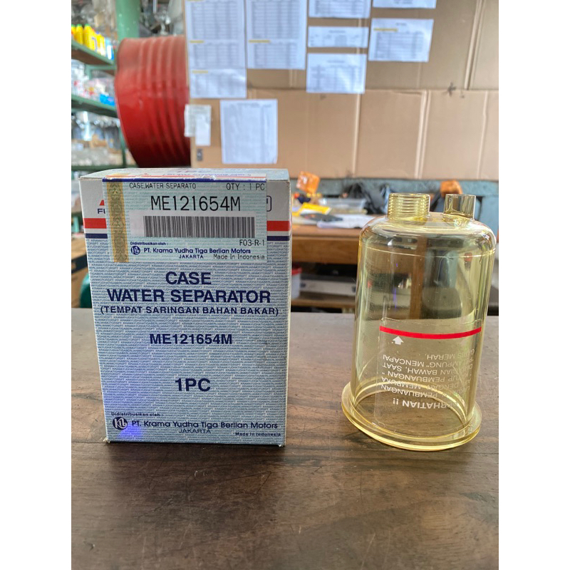 Tutup Kaca Water Separator Filter Solar Canter Bawah Original Mitsubishi 100% ME121654M